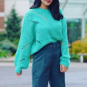 Knit sweater